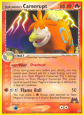 Team Magma's Camerupt 19/95 — Pokémon EX Team Magma vs Team Aqua