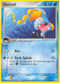 Huntail 19/101 Pokémon EX Hidden Legends 2004 card