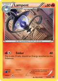 Lampent 19/99 Pokémon Next Destinies (2012) English card — catalogue reference