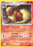Flareon 19/111 Pokémon Rising Rivals (2009) English card — catalogue reference