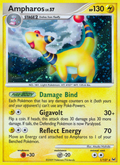 Ampharos 1/127 Pokémon Platinum (2009) English card — catalogue reference