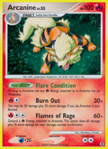 Arcanine 1/111 Pokémon Rising Rivals (2009) English card — catalogue reference