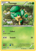 Pansage 1/98 Pokémon Emerging Powers (2011) English card — catalogue reference