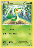 Snivy 1/114 Pokémon Black & White (2011) English card — catalogue reference