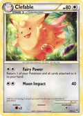 Clefable 1/95 Pokémon Call of Legends (2011) English card — catalogue reference