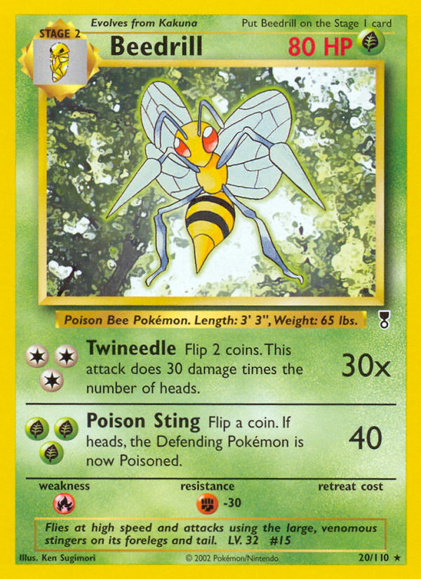 Beedrill 20/110 — Pokémon Legendary Collection