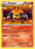Emboar 20/114 Pokémon Black & White (2011) English card — catalogue reference