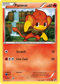 Pansear 21/114 Pokémon Black & White (2011) English card — catalogue reference