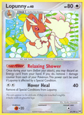 Lopunny 21/99 Pokémon Arceus (2009) English card — catalogue reference