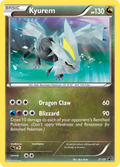 Kyurem 21/20 Pokémon Dragon Vault (2012) English card — catalogue reference