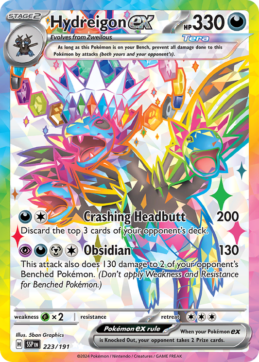 Pokemon Hydreigon ex Surging Sparks 223/191