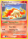 Rapidash 22/100 Pokémon Stormfront (2008) English card — catalogue reference