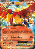 Ho-Oh-EX 22/124 Pokémon Dragons Exalted (2012) English card — catalogue reference