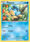 Panpour 22/98 Pokémon Emerging Powers (2011) English card — catalogue reference