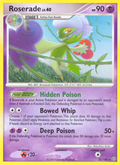 Roserade 23/100 Pokémon Stormfront (2008) English card — catalogue reference