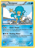 Simipour 23/98 Pokémon Emerging Powers (2011) English card — catalogue reference