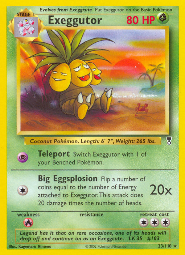 Exeggutor 23/110 — Pokémon Legendary Collection