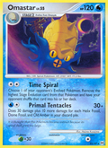 Omastar 23/99 Pokémon Arceus (2009) English card — catalogue reference