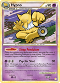 Hypno 23/123 Pokémon HeartGold & SoulSilver (2010) English card — catalogue reference