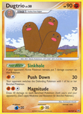Dugtrio 24/127 Pokémon Platinum (2009) English card — catalogue reference