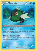Basculin 24/98 Pokémon Emerging Powers (2011) English card — catalogue reference