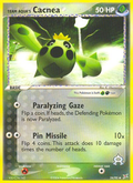 Team Aqua's Cacnea 24/95 — Pokémon EX Team Magma vs Team Aqua