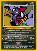 Sneasel 24/64 — Pokémon Neo Revelation