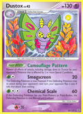 Dustox 25/127 Pokémon Platinum (2009) English card — catalogue reference