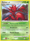 Scizor 25/100 Pokémon Stormfront (2008) English card — catalogue reference