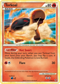 Torkoal 25/95 Pokémon Unleashed (2010) English card — catalogue reference