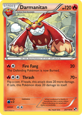 Darmanitan 25/114 Pokémon Black & White (2011) English card — catalogue reference