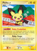 Pichu 25/99 Pokémon Arceus (2009) English card — catalogue reference