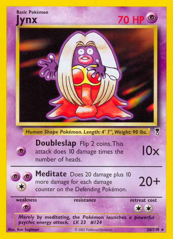 Jynx 26/110 — Pokémon Legendary Collection