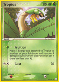 Tropius 27/101 Pokémon EX Hidden Legends 2004 card
