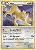 Persian 27/123 Pokémon HeartGold & SoulSilver (2010) English card — catalogue reference