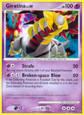 Giratina 27/127 Pokémon Platinum (2009) English card — catalogue reference