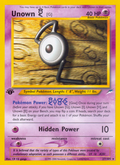 Unown [G] 27/105 — Pokémon Neo Destiny