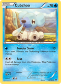 Cubchoo 28/98 Pokémon Emerging Powers (2011) English card — catalogue reference