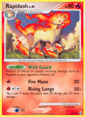 Rapidash 28/99 Pokémon Arceus (2009) English card — catalogue reference