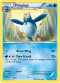 Prinplup 28/108 Pokémon Dark Explorers (2012) English card — catalogue reference