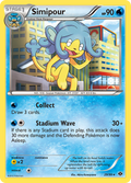 Simipour 29/99 Pokémon Next Destinies (2012) English card — catalogue reference