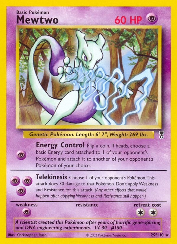 Mewtwo 29/110 — Pokémon Legendary Collection