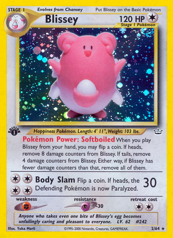 Blissey 2/64 — Pokémon Neo Revelation