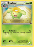 Skiploom 2/124 Pokémon Dragons Exalted (2012) English card — catalogue reference