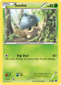 Seedot 2/99 Pokémon Next Destinies (2012) English card — catalogue reference