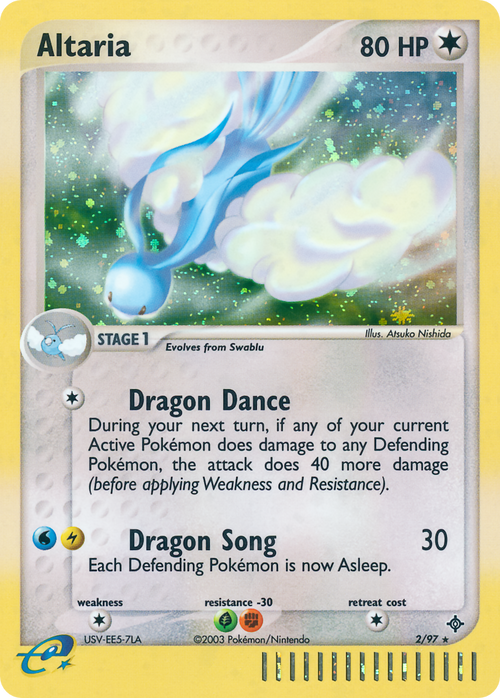 Altaria 2/97 — Pokémon EX Dragon