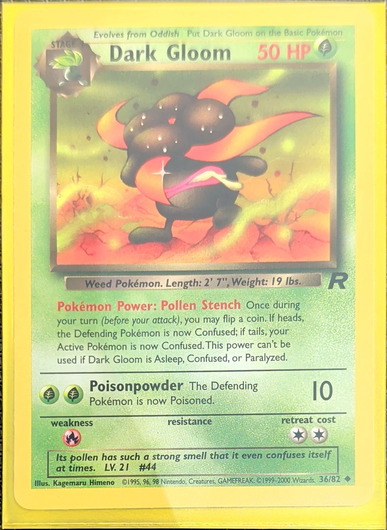 Dark Gloom Uncommon Team Rocket 36/82 MP