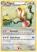Pidgeot 30/95 Pokémon Call of Legends (2011) English card — catalogue reference