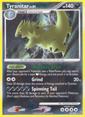 Tyranitar 30/100 Pokémon Stormfront (2008) English card — catalogue reference