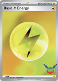 Basic Lightning Energy MEE012 — Pokémon 30th Celebration catalogue reference